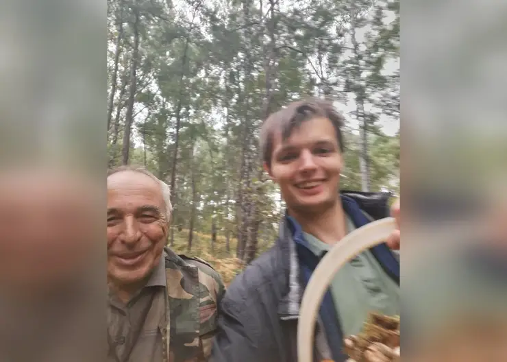 В Красноярске полицейский помог найти заблудившегося в лесу 76-летнего пенсионера