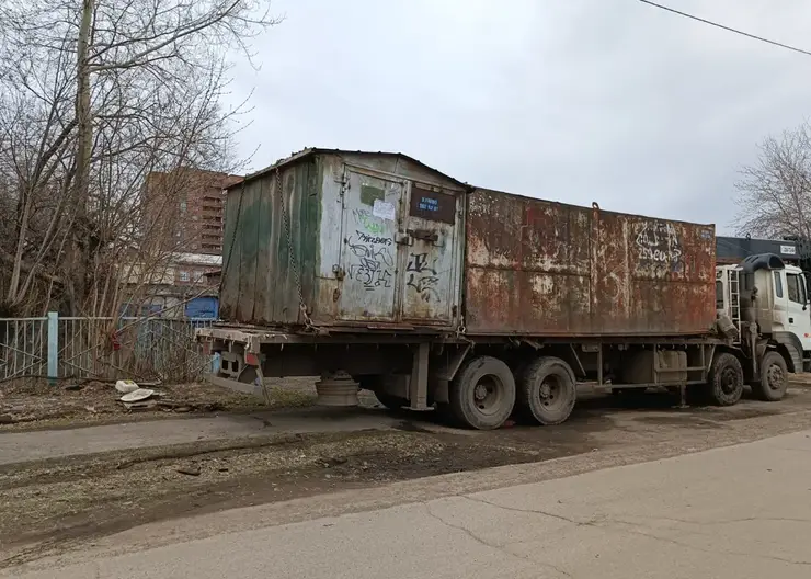 45 незаконных гаражей демонтировали возле учреждений образования Кировского района