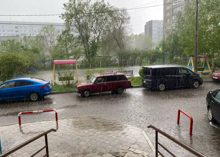 В Красноярске 3 и 4 июля ожидаются грозы и ливни