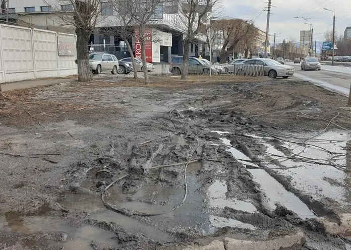 В Красноярске водители заплатят штрафы за испорченные газоны