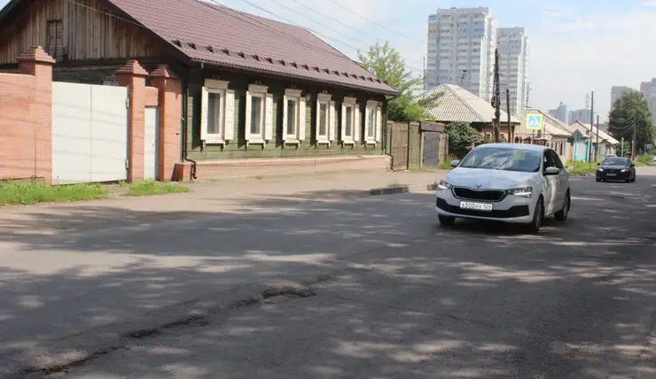 В Красноярске начался ремонт на улицах Джамбульской, Березина и Чернышевского