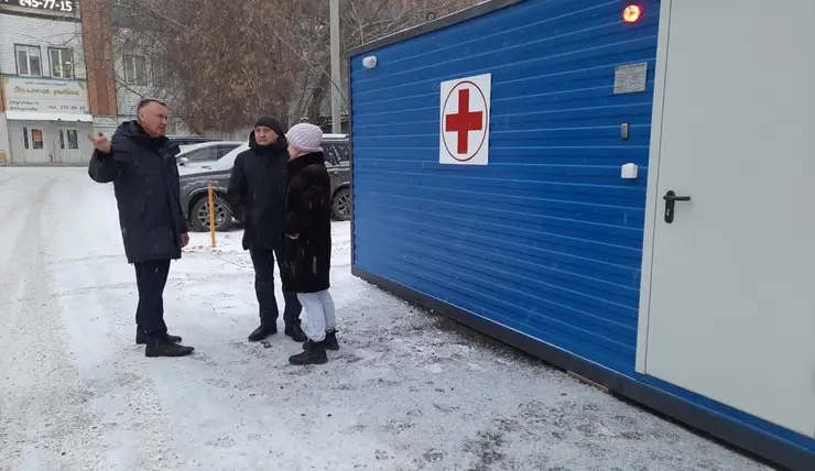 В Красноярске появился четвертый мобильный пункт скорой медицинской помощи