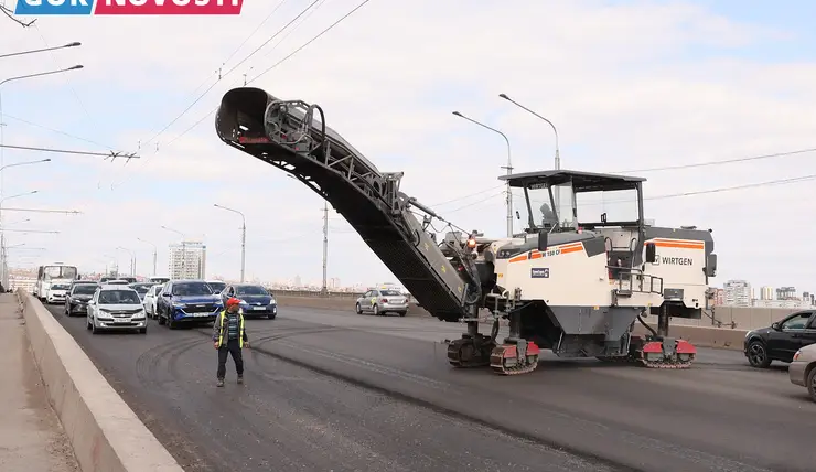 В Красноярске на Коммунальном мосту 5 июня начнут ремонтировать деформационные швы