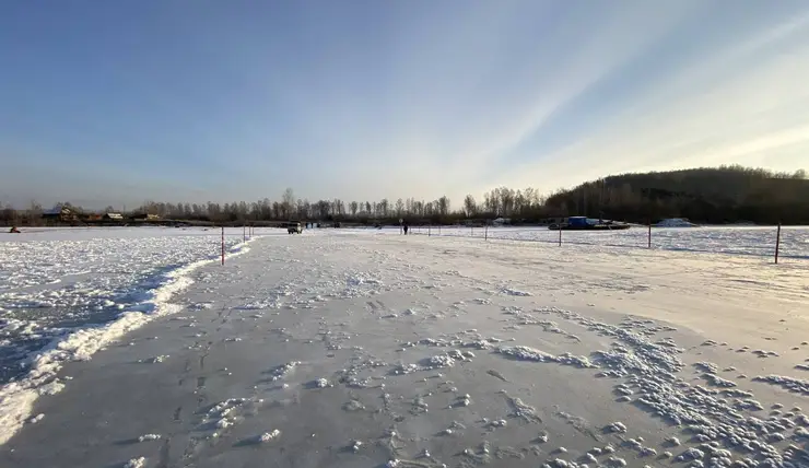 В Красноярском крае открыли еще две ледовые переправы