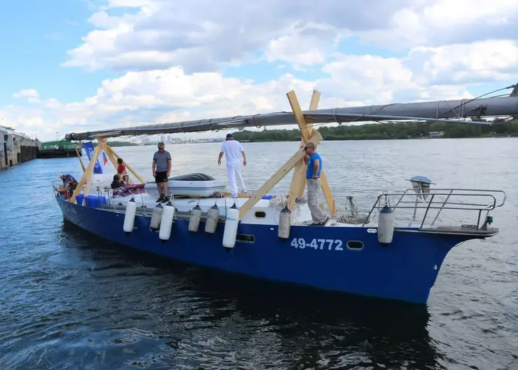 В Красноярск после шестилетней кругосветной экспедиции вернулась яхта «Елизавета»