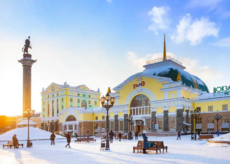На трех вокзалах Красноярска до 20 января будут проходить концерты