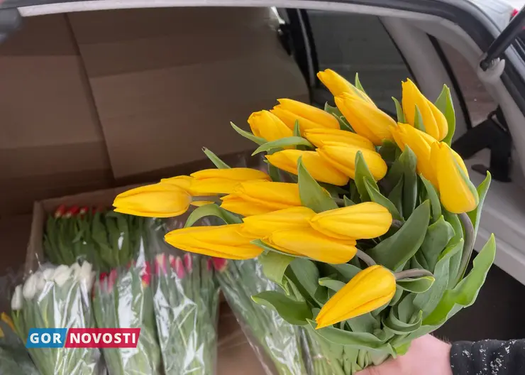 В Красноярске определили 53 места для уличной торговли цветами