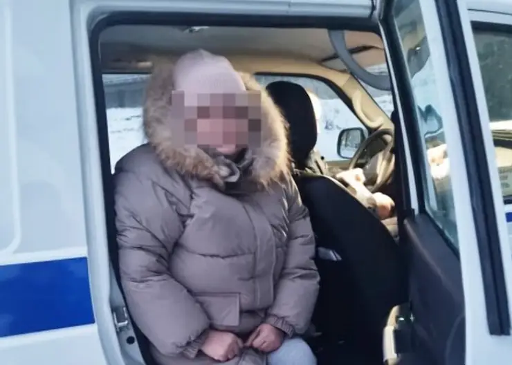 В Красноярском крае полицейские за 20 минут нашли заблудившуюся по дороге домой женщину