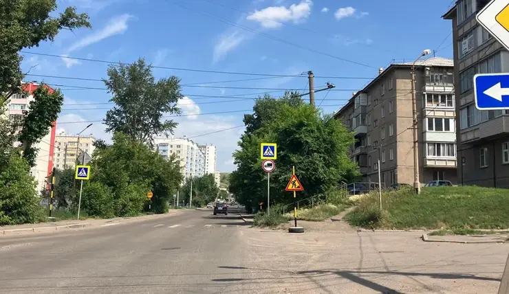 В Красноярске начался ремонт улицы Алеши Тимошенкова