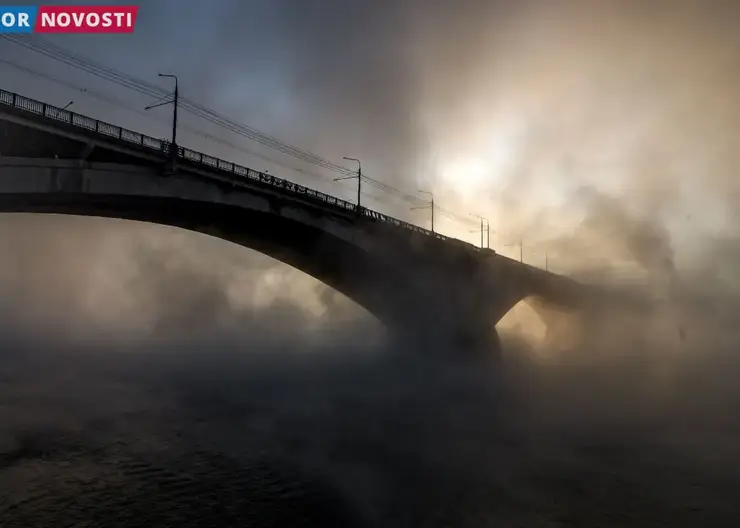 В Красноярске уровень воды в Енисее снизился до 96 см