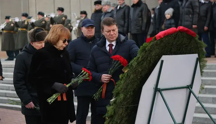 В Красноярске проходят торжественные мероприятия ко Дню защитника Отечества