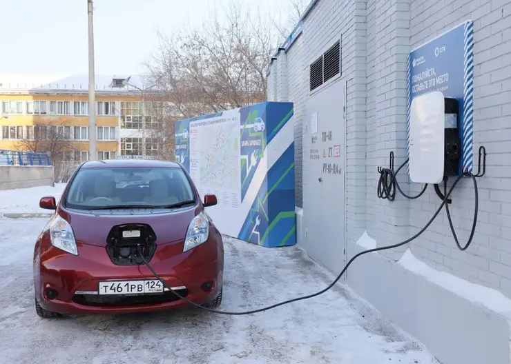 В Красноярский край стали ввозить больше электромобилей