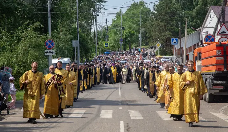 В Красноярске прошел общегородской крестный ход