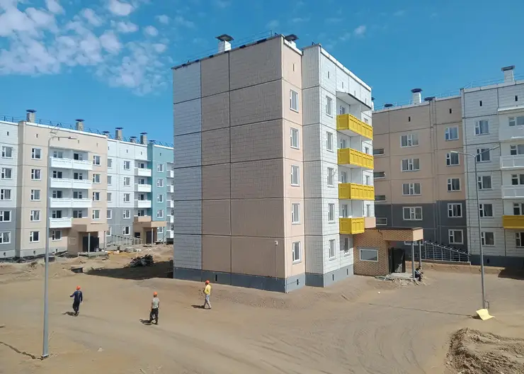 В Красноярском крае с начала года построили 717 тысяч квадратных метров жилья