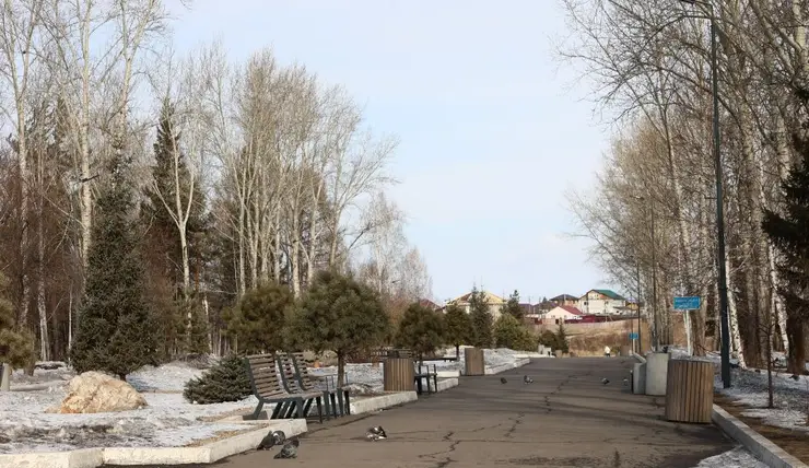 В Красноярске в 2022 году начнут второй этап благоустройства озера-парка Октябрьского