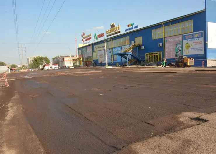 В Красноярске до 30 сентября отремонтируют парковку около «Сибирского городка» на Говорова