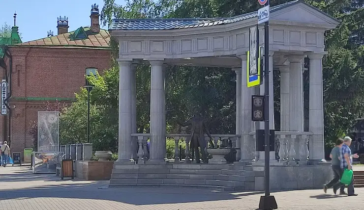 В Красноярске на центральных улицах не работают светофоры