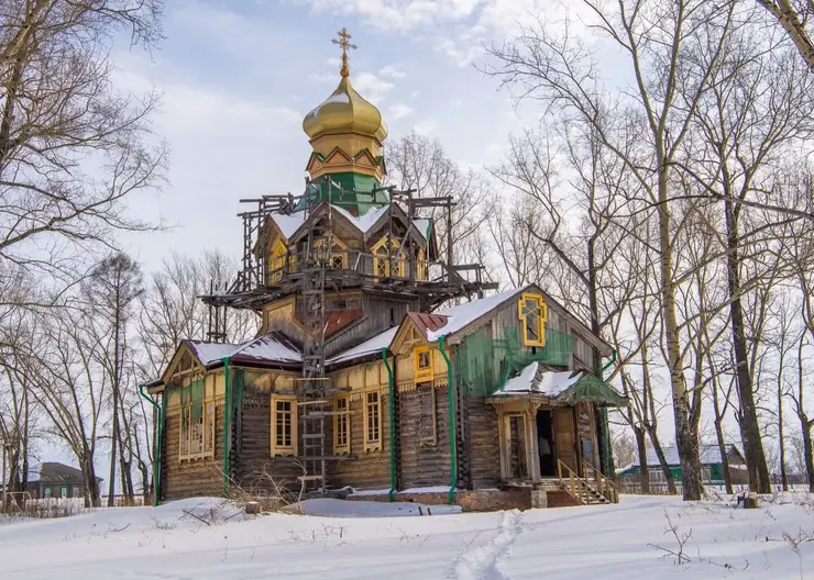 В Красноярском крае восстановят Ольгинскую церковь XIX века