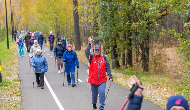 Во Всероссийском дне ходьбы приняли участие 1 000 красноярцев