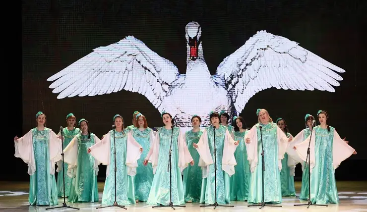 В Красноярске состоялась традиционная битва хоров