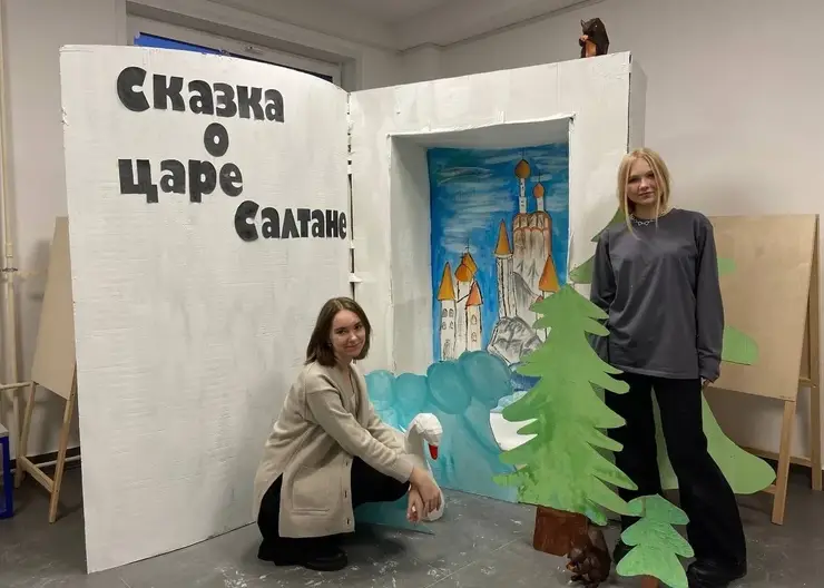 В Красноярске сады и школы преобразились к Новому году