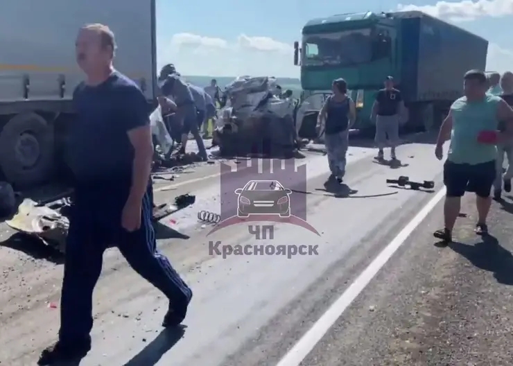 На трассе Красноярск – Канск произошло серьезное ДТП