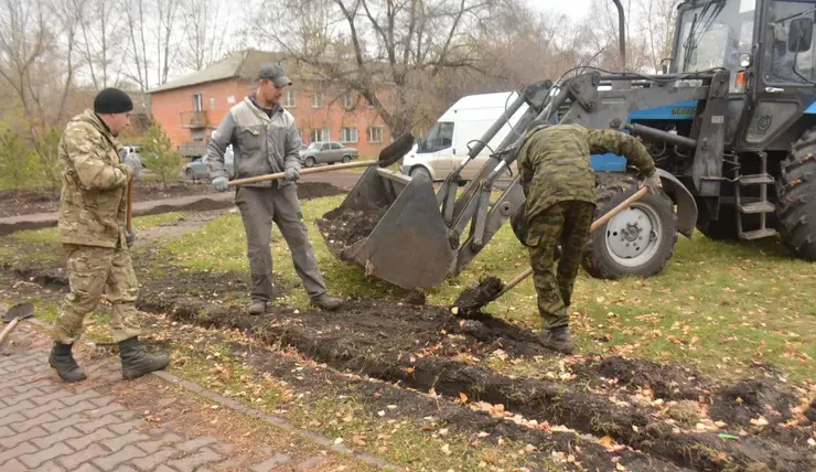 В Красноярском сквере на улице Учумской обустроят детский городок