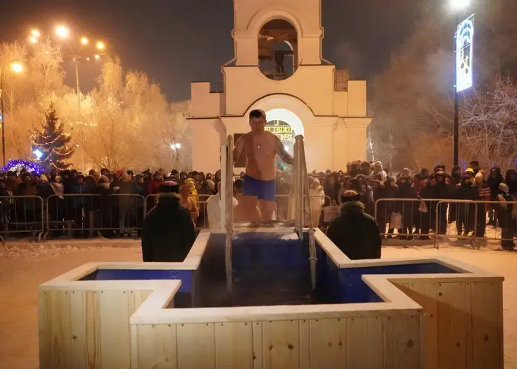 В Красноярске оборудуют две купели для крещенских купаний