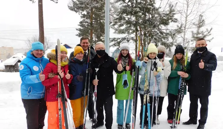 Александр Усс высоко оценил реконструкцию лыжного полигона в Дивногорске