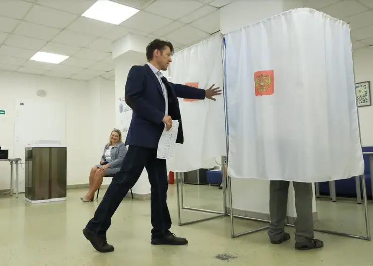 В Красноярском крае явка на выборах превысила 20 %