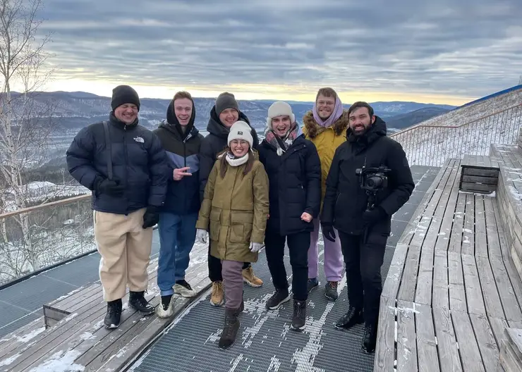 В Красноярске прошли съемки тревел-шоу