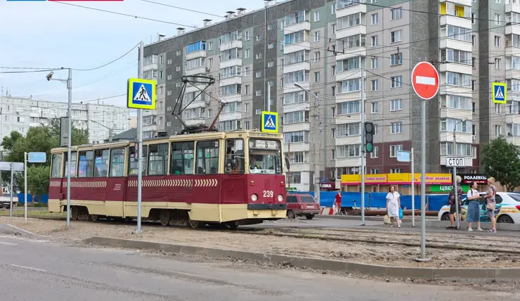 В Красноярске на Авиаторов резервируют 10 участков для строительства трамвайных путей