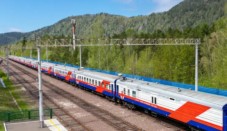 В сентябре «Поезд здоровья» посетит несколько станций юга Красноярского края