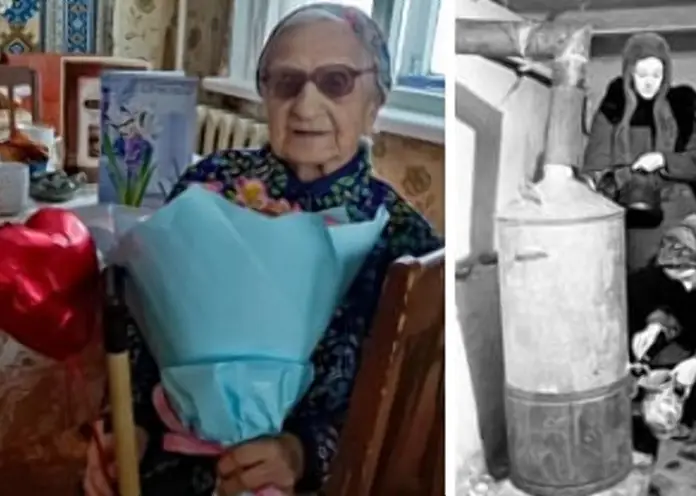 В Красноярске 100-летний юбилей отметила ветеран ВОВ Евгения Белинская