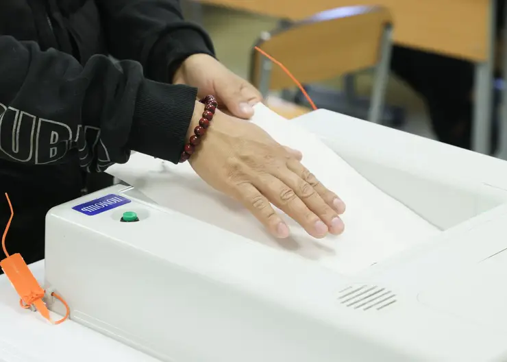 В Красноярском крае явка на выборах превысила 9%