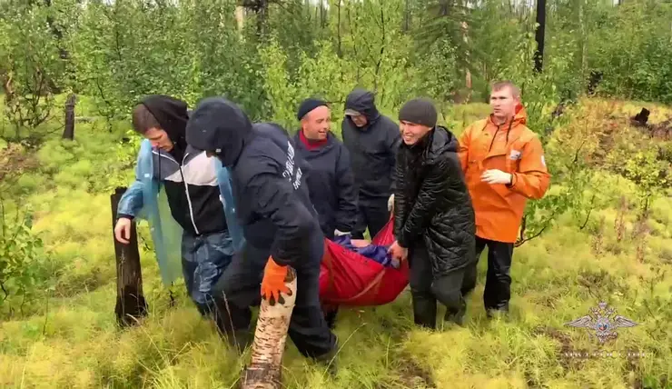 В тундре под Норильском нашли заблудившегося пенсионера