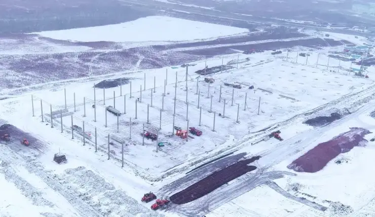 Под Красноярском началось строительство логистического парка