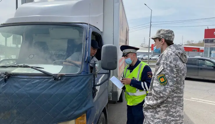 С 18 апреля в Красноярске большегрузам запретят передвигаться по городским улицам