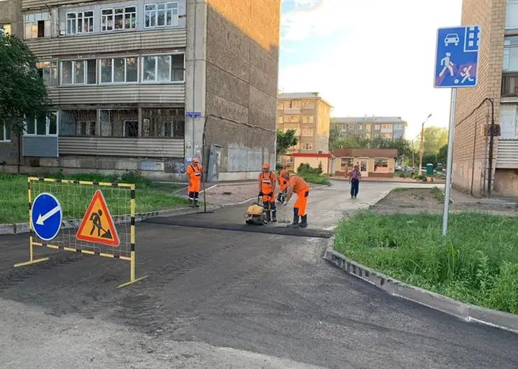 В Свердловском районе Красноярска в 2023 году отремонтируют 15 проездов