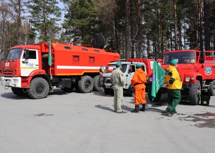 В центральных районах Красноярского края работает «Лесопожарный автопатруль»