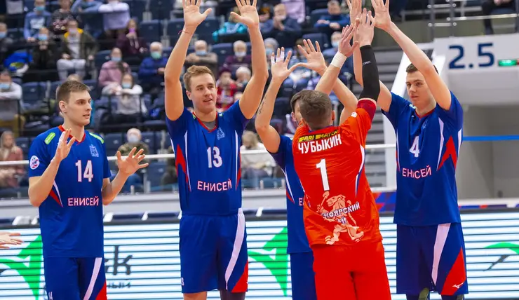 Красноярские волейболисты уступили «Зениту» в первом домашнем матче
