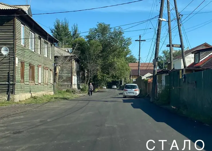 В Красноярске отремонтировали улицу Пирогова