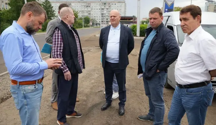 Начальника участка ремонта улицы Копылова в Красноярске уволили из-за медленной работы