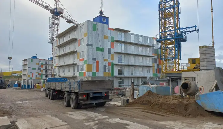 В Красноярском крае с начала года сдали более 1 млн квадратных метров жилья