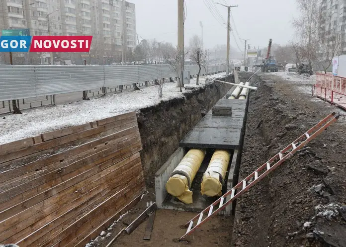 В Красноярске в этом году отремонтируют теплосети на улице Щорса