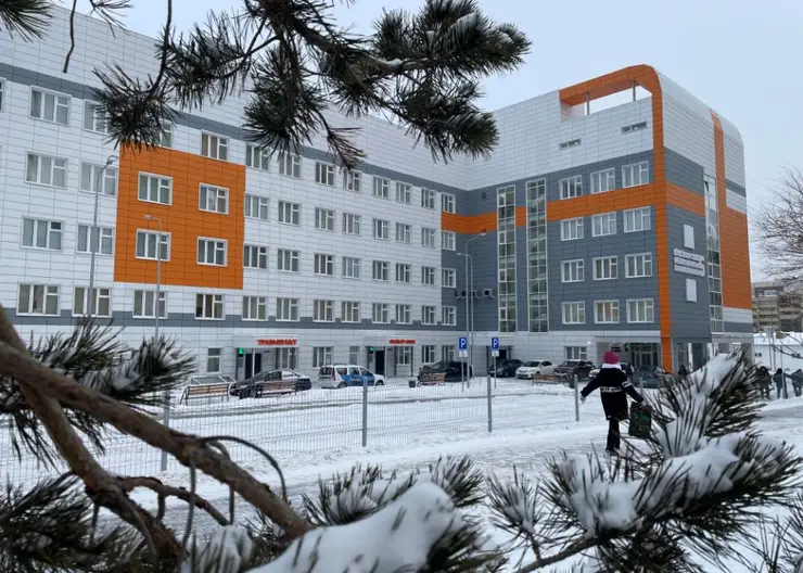 К новой красноярской поликлинике в микрорайоне Покровском прикрепили более 36 тысяч пациентов
