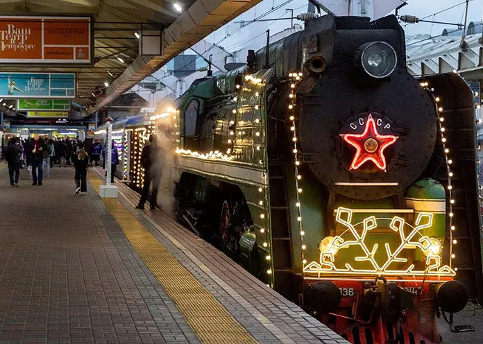 Билеты на поезд Деда Мороза в Красноярске разобрали за три минуты