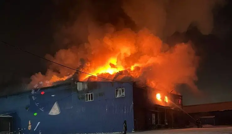 Спустя почти четверо суток в Красноярске потушили пожар на Пограничников