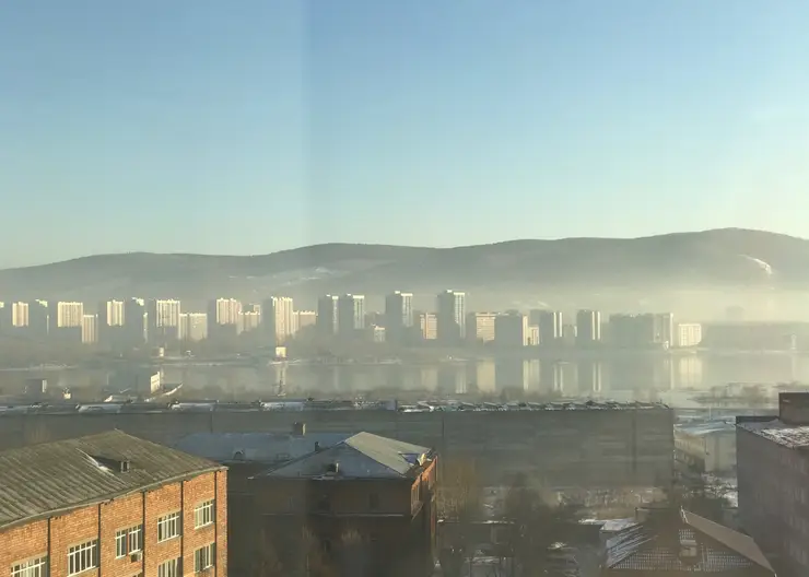 В Красноярске на три дня введен режим неблагоприятных метеоусловий