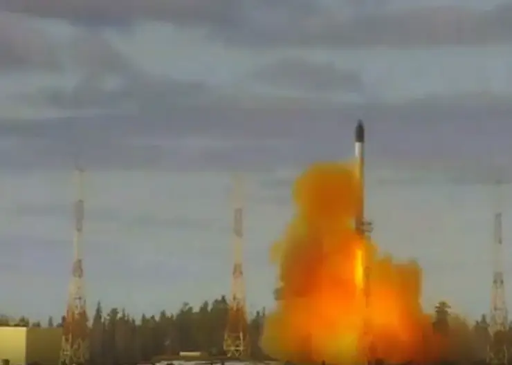 В Красноярский край поступит ракета «Сармат»